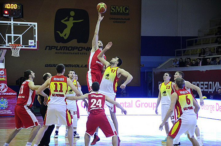 Кубок России. 1/4 финала. «Спартак-Приморье» - «Рязань» 63:67