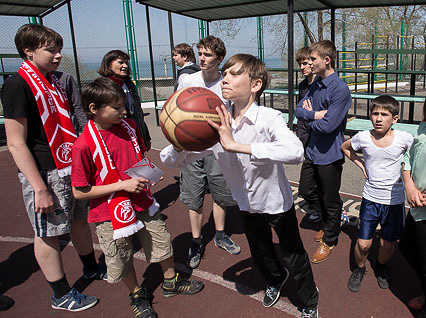 Мастер-класс в школе №52