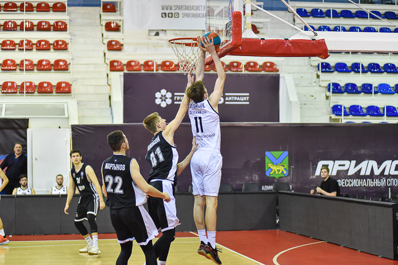 Единая молодежная лига ВТБ. «Спартак-Приморье-2» - «Автодор-2» 93:54
