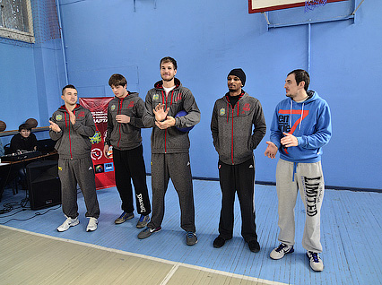 Мастер-класс в школе №56