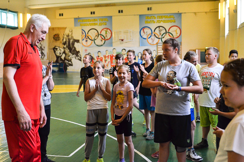 Сергей Медведев провел занятие в Летней школе «Спартак-Приморье»