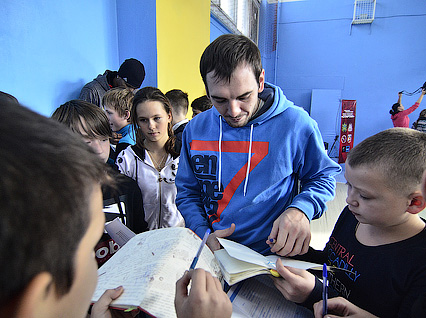 Мастер-класс в школе №56