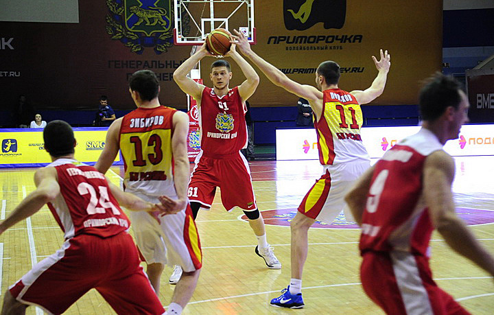 Кубок России. 1/4 финала. «Спартак-Приморье» - «Рязань» 63:67
