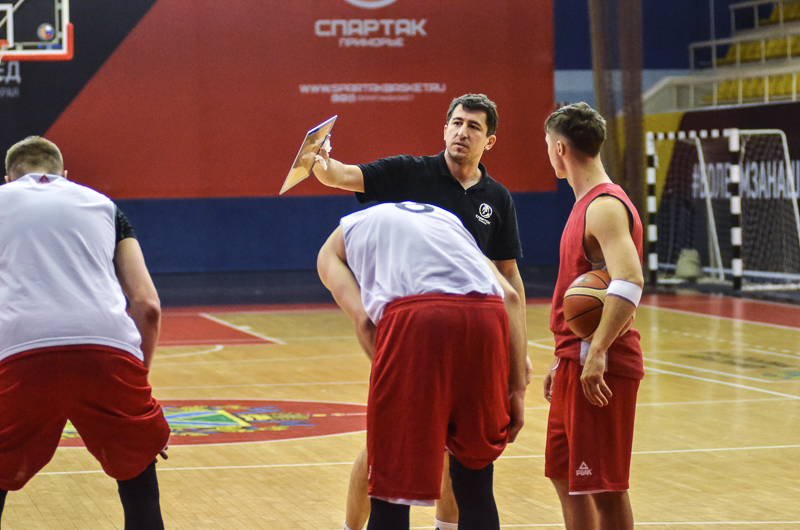 «Спартак-Приморье» провел первую тренировку в новом году 