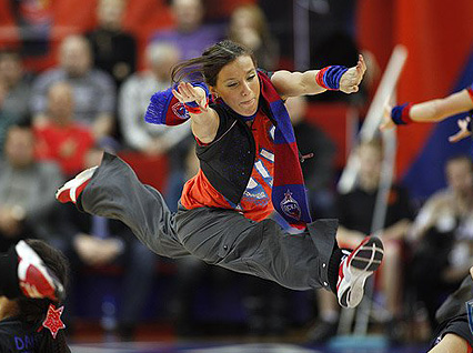 Творческим руководителем группы поддержки "Спартака-Приморье" стала Дарья Горячева