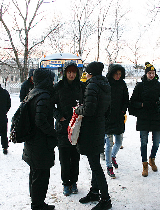 Поздравили друзей с Новым годом