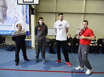 Мастер-класс для участников ШБЛ «КЭС-БАСКЕТ» в Артеме