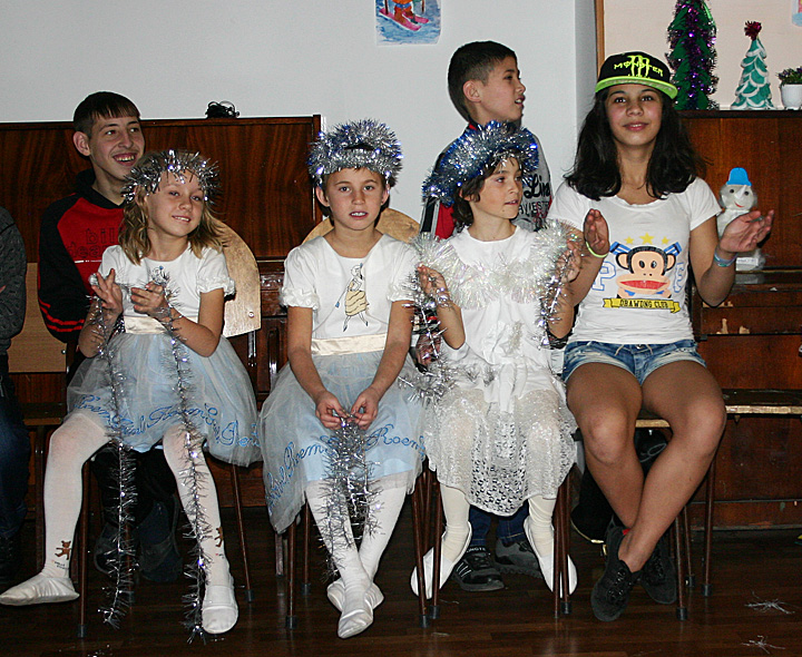 Поздравили друзей с Новым годом