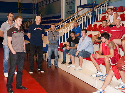 Первая тренировка во Владивостоке