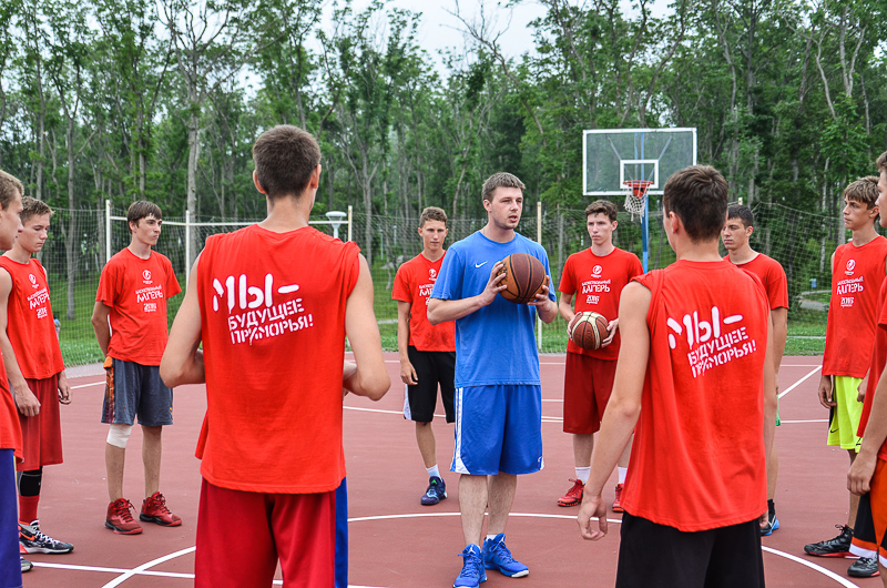 Летний лагерь «Спартак-Приморье» завершился мастер-классом Дмитрия Гордеева