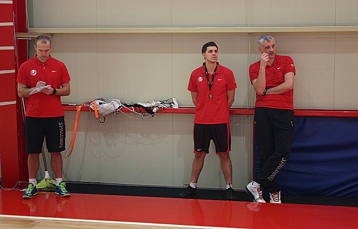 Алексей Саврасенко, Владимир Дячок и Георгий Артемьев провели мастер-класс в спортивном центре «Спарта»