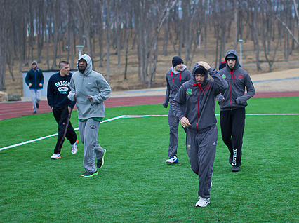 Футбол состоится в любую погоду