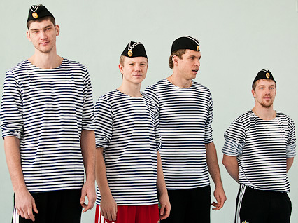 Мастер-класс в тельняшках